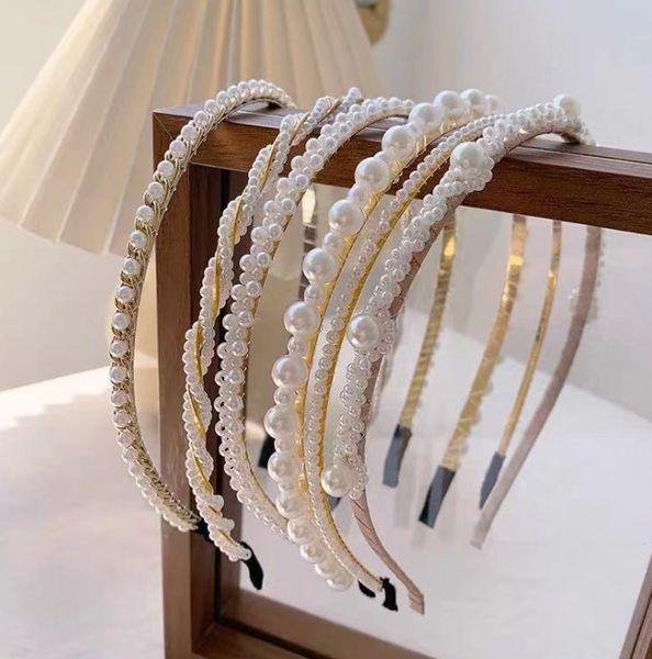 european and american knot girl headbands wave double deck bride pearl bow hair band, Silver
european and american knot girl headbands wave double deck bride pearl bow hair band, Silver