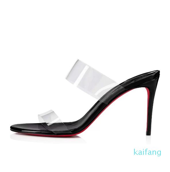 2023-women shoes luxury designer brand sandals summer sophisticated patent leather high heel pvc mules 100mm, Black
2023-women shoes luxury designer brand sandals summer sophisticated patent leather high heel pvc mules 100mm, Black