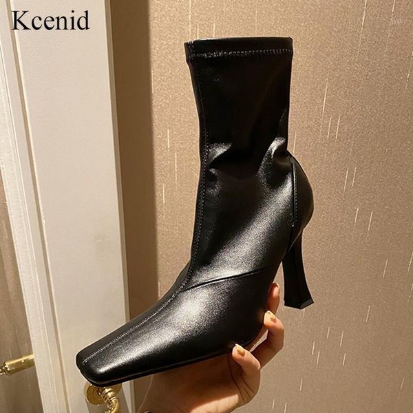 boots kcenid 2021 autumn ankle womens fashion square toe stiletto high heels ladies shoes booties zipper woman1, Black
boots kcenid 2021 autumn ankle womens fashion square toe stiletto high heels ladies shoes booties zipper woman1, Black