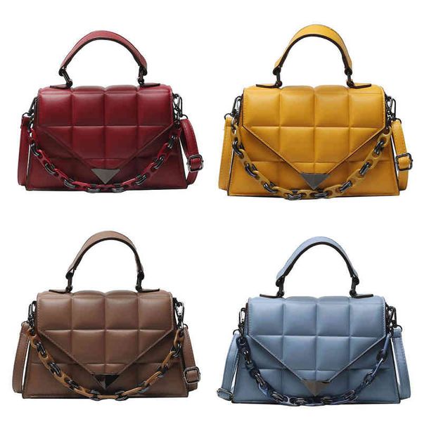 evening bags shoulder bag atli ladies small square 2023 fashion new pu leather women handbags solid color lingge messenger s 220308
evening bags shoulder bag atli ladies small square 2023 fashion new pu leather women handbags solid color lingge messenger s 220308