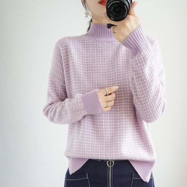 women's sweaters beliarst 100% pure wool cashmere sweater half-high o-neck pullover slim-fit warm knit jacket, White;black
women's sweaters beliarst 100% pure wool cashmere sweater half-high o-neck pullover slim-fit warm knit jacket, White;black
