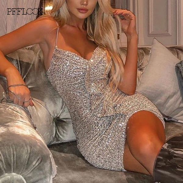 sequined nightclub dress women spaghetti strap ruffles v neck backless bodycon mini vestidos solid party dresses casual, Black;gray
sequined nightclub dress women spaghetti strap ruffles v neck backless bodycon mini vestidos solid party dresses casual, Black;gray