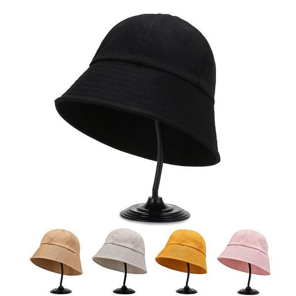 wide brim hats fisherman hat ladies casual fashion solid color begging g retro bucket spring and summer sunscreen wild, Blue;gray
wide brim hats fisherman hat ladies casual fashion solid color begging g retro bucket spring and summer sunscreen wild, Blue;gray