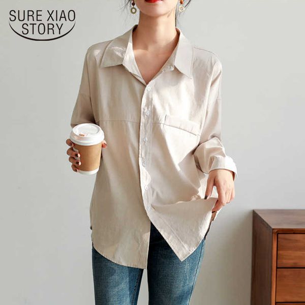 white shirts women loose long sleeve shirt and blouse blusas mujer de moda turn-down collar casual ladies 11117 210528
white shirts women loose long sleeve shirt and blouse blusas mujer de moda turn-down collar casual ladies 11117 210528