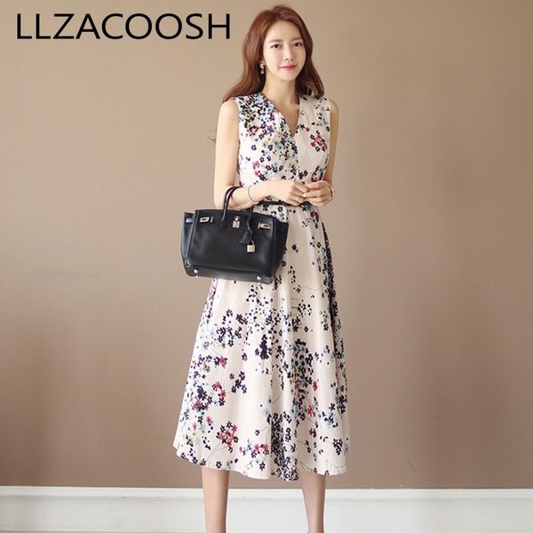 fashion runway summer dress women's sleeveless knee-length flowers print ol casual slim dress 210514, Black;gray
fashion runway summer dress women's sleeveless knee-length flowers print ol casual slim dress 210514, Black;gray
