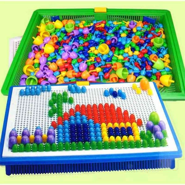 296 mushroom nail toys children's boxed platter science and education early education puzzle baby manual puzzle large building blocks
296 mushroom nail toys children's boxed platter science and education early education puzzle baby manual puzzle large building blocks