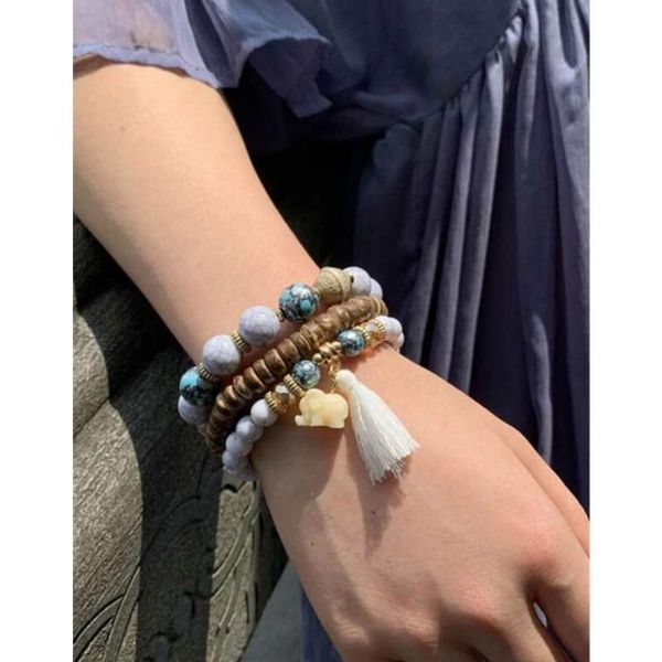 beaded, strands 3 pcs/set resin beads strand bracelets colorfull charm woman tassel flower hexagon braclets sets wholesale, Black
beaded, strands 3 pcs/set resin beads strand bracelets colorfull charm woman tassel flower hexagon braclets sets wholesale, Black