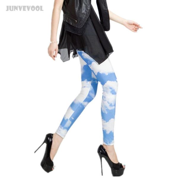 women's leggings seamless blue sky and white cloud print women skinny pants high waist stretch slim 3d tattoo pencil trousers plus size, Black
women's leggings seamless blue sky and white cloud print women skinny pants high waist stretch slim 3d tattoo pencil trousers plus size, Black