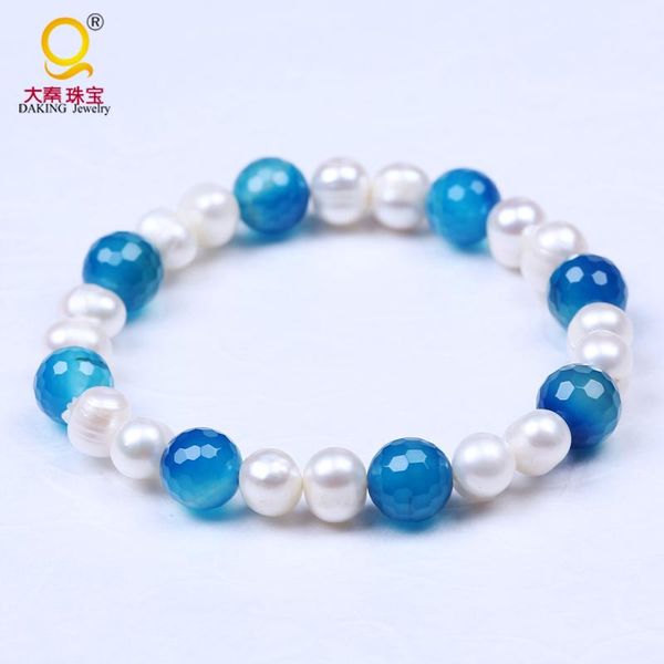 daking real cultured freshwater pearl bracelet blue faceted semi-precious stone bracelets natural potato jewelry link, chain, Black
daking real cultured freshwater pearl bracelet blue faceted semi-precious stone bracelets natural potato jewelry link, chain, Black