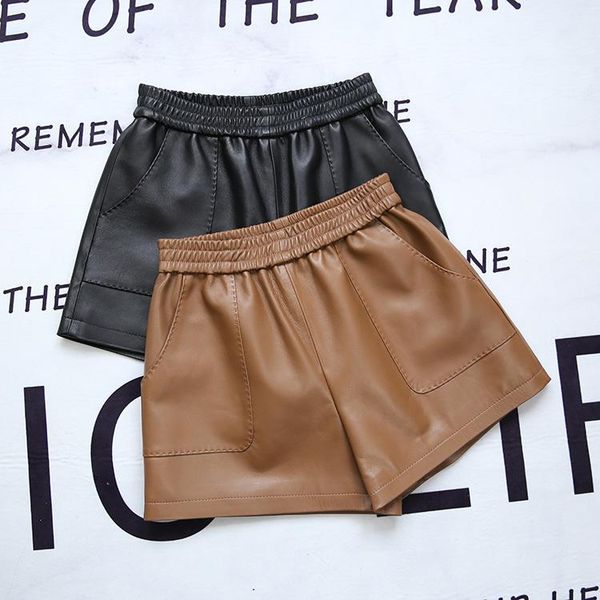 women's shorts yrsoft ,fashion sheepskin shorts.women street genuine shorts.brand lady leather shorts,sales., White;black
women's shorts yrsoft ,fashion sheepskin shorts.women street genuine shorts.brand lady leather shorts,sales., White;black