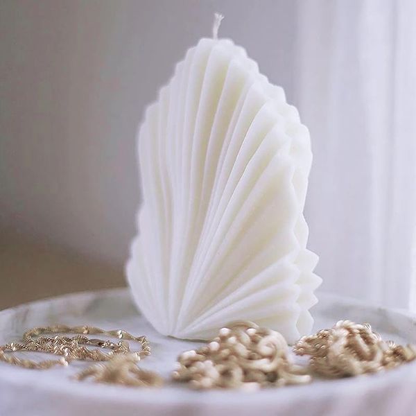 craft tools 3d coral art aesthetics candle mold large scallop luxury decoration silicone wavy shell-shaped soy wax
craft tools 3d coral art aesthetics candle mold large scallop luxury decoration silicone wavy shell-shaped soy wax
