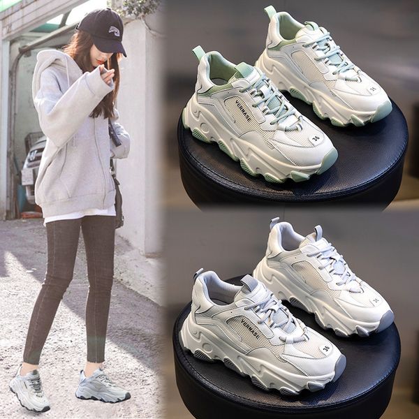 autumn 2021 versatile leather daddy shoes women's thick soled casual sports children's shallow flat trend, Black;white
autumn 2021 versatile leather daddy shoes women's thick soled casual sports children's shallow flat trend, Black;white