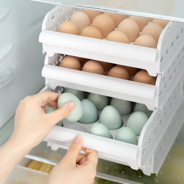 storage bottles & jars 20grids kitchen egg boxes household refrigerator container holder shockproof plastic tray
storage bottles & jars 20grids kitchen egg boxes household refrigerator container holder shockproof plastic tray