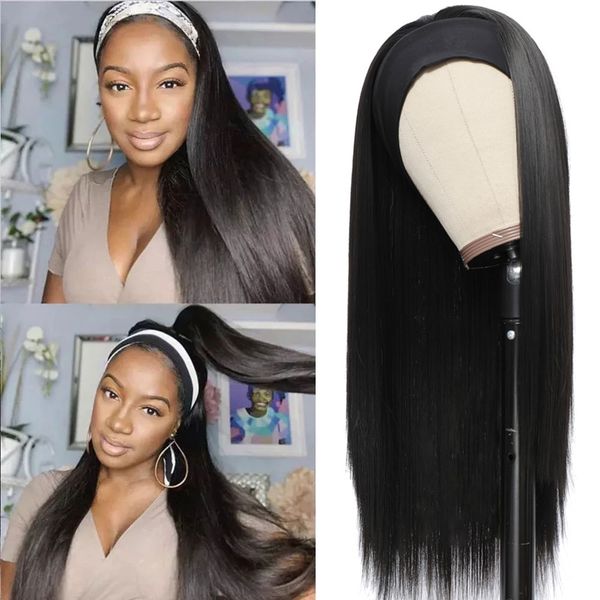 headband wig synthetic long straight synthetic hair headband wig for black women 20 22 24 26 28 30 inch
headband wig synthetic long straight synthetic hair headband wig for black women 20 22 24 26 28 30 inch