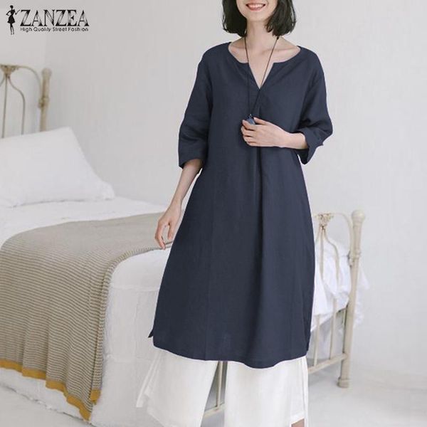 women's blouses & shirts casual plain tunic chemise summer v neck vintage long blouse women elegant half sleeve cotton linen shirt fe, White
women's blouses & shirts casual plain tunic chemise summer v neck vintage long blouse women elegant half sleeve cotton linen shirt fe, White