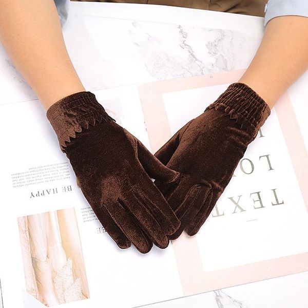 five fingers gloves winter velvet short women fashion party waist luxury golf wear warm mittens, Blue;gray
five fingers gloves winter velvet short women fashion party waist luxury golf wear warm mittens, Blue;gray