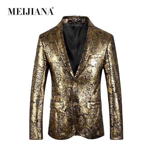 men's suits & blazers meijiana 2021 men blazer gold suit performance tuxedo party prom wedding costume homme slim fit, White;black
men's suits & blazers meijiana 2021 men blazer gold suit performance tuxedo party prom wedding costume homme slim fit, White;black