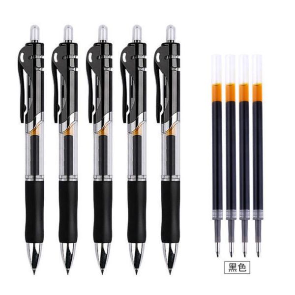 press gel pen 0.5mmk signature meeting black red blue student school supplies to send ten refills pens
press gel pen 0.5mmk signature meeting black red blue student school supplies to send ten refills pens
