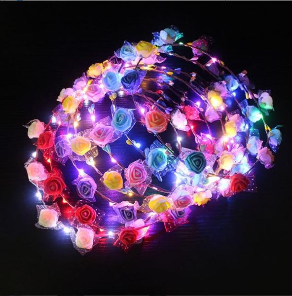 2022 new led light up wreath headband women girls flashing headwear hair accessories concert glow party supplies halloween xmas gifts
2022 new led light up wreath headband women girls flashing headwear hair accessories concert glow party supplies halloween xmas gifts