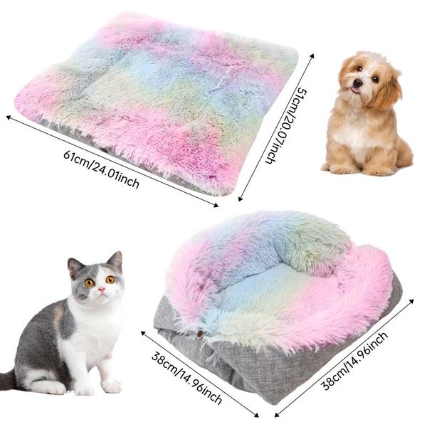cat beds & furniture square bed house cats dog mat winter warm sleeping dogs puppy nest soft long plush pet cushion portable for pets basket
cat beds & furniture square bed house cats dog mat winter warm sleeping dogs puppy nest soft long plush pet cushion portable for pets basket