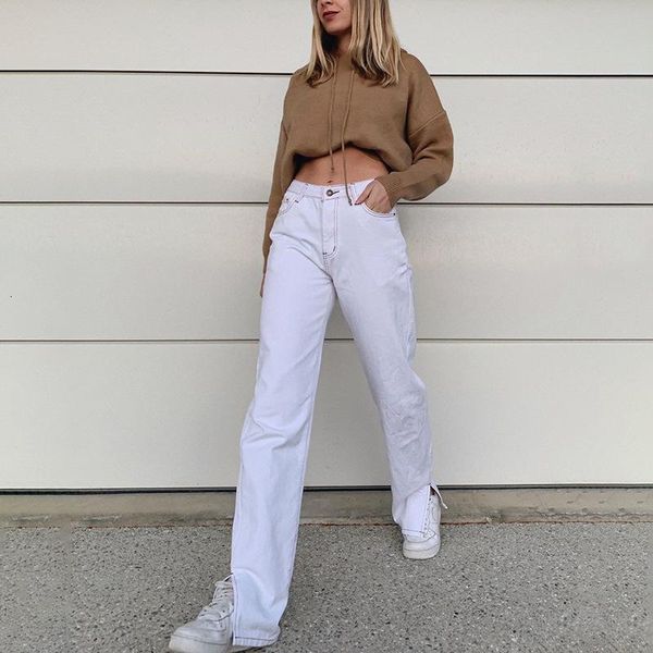 women's jeans nclagen white split women high waist street fashion casual straight pants pockets female denim trousers capris1 hznj, Blue
women's jeans nclagen white split women high waist street fashion casual straight pants pockets female denim trousers capris1 hznj, Blue