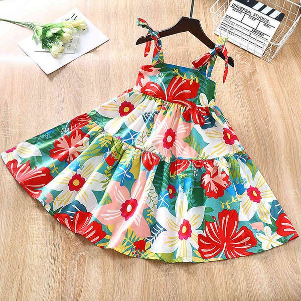 girls dress summer suspenders floral fold princess fashion children's 3-7y 210515, Red;yellow
girls dress summer suspenders floral fold princess fashion children's 3-7y 210515, Red;yellow