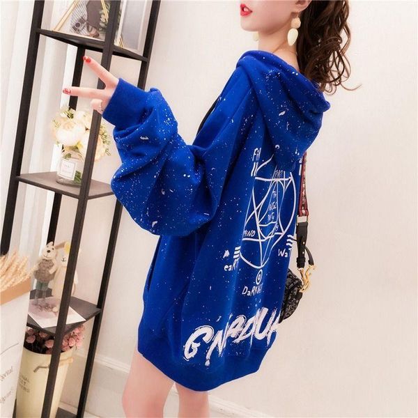 women's hoodies & sweatshirts add velvet padded hooded women 2021 korean autumn and winter net red foreign-style loose long sleeve ins, Black
women's hoodies & sweatshirts add velvet padded hooded women 2021 korean autumn and winter net red foreign-style loose long sleeve ins, Black