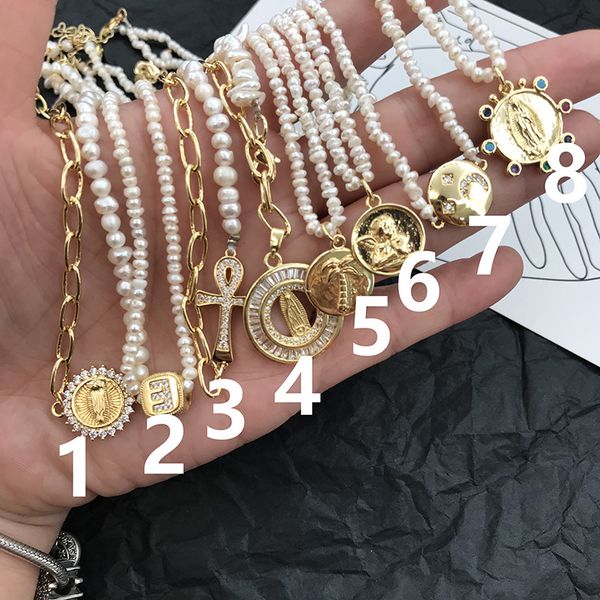 personalized pearl necklace collection baroque pearl clavicle chain hand inlaid shell gold coin stacked necklace set female, Silver
personalized pearl necklace collection baroque pearl clavicle chain hand inlaid shell gold coin stacked necklace set female, Silver