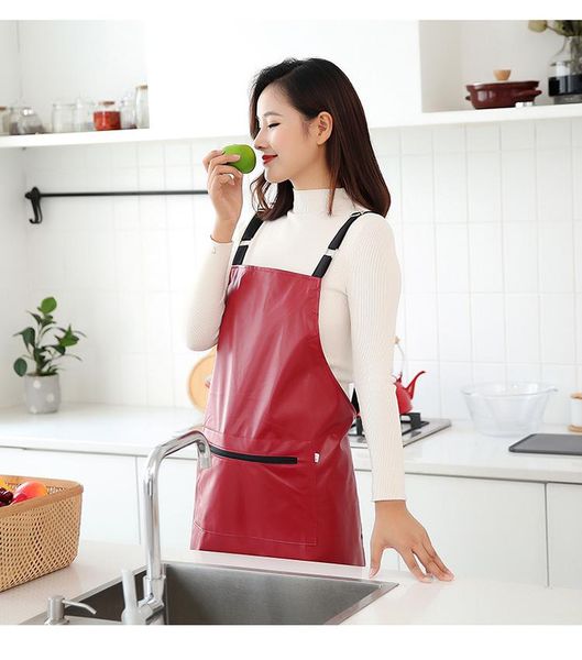 aprons waterproof and oil-proof leather apron women's fashion strap home kitchen overalls cooking waistband custom logo printing
aprons waterproof and oil-proof leather apron women's fashion strap home kitchen overalls cooking waistband custom logo printing