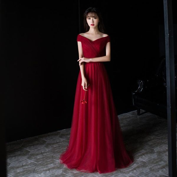 bridesmaid dress off the shoulder dresses navy blue, dark red, gray long zipper back pleats tulle party gowns, White;pink
bridesmaid dress off the shoulder dresses navy blue, dark red, gray long zipper back pleats tulle party gowns, White;pink