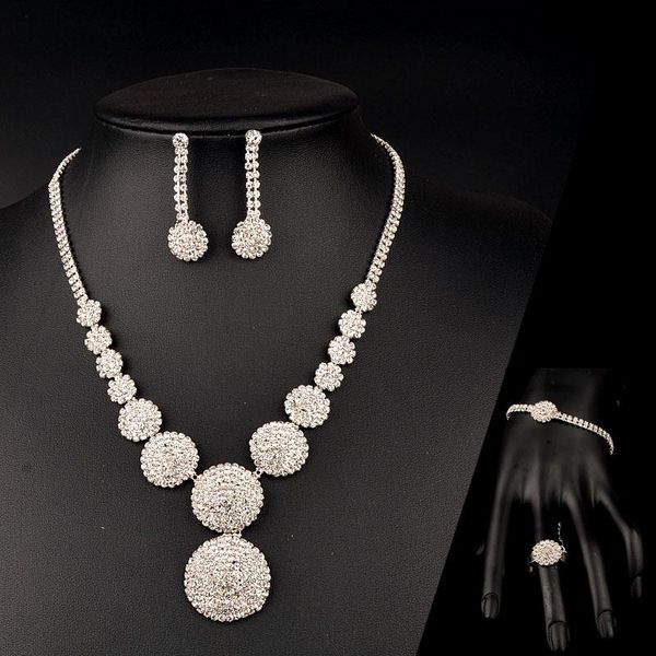 earrings & necklace sizzz wedding bridal party wavy rhinestone choker bracelet ring set, Silver
earrings & necklace sizzz wedding bridal party wavy rhinestone choker bracelet ring set, Silver