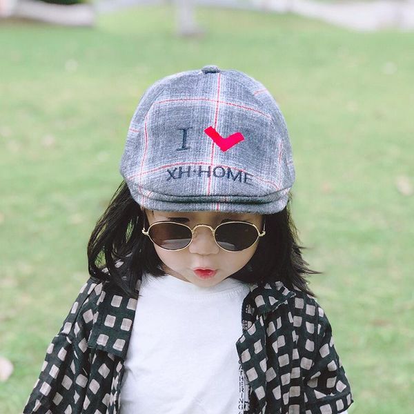 berets 2021 children cotton plaid beret bonnet hat summer caps boy girl cap baseball kids sun girls snapback, Blue;gray
berets 2021 children cotton plaid beret bonnet hat summer caps boy girl cap baseball kids sun girls snapback, Blue;gray