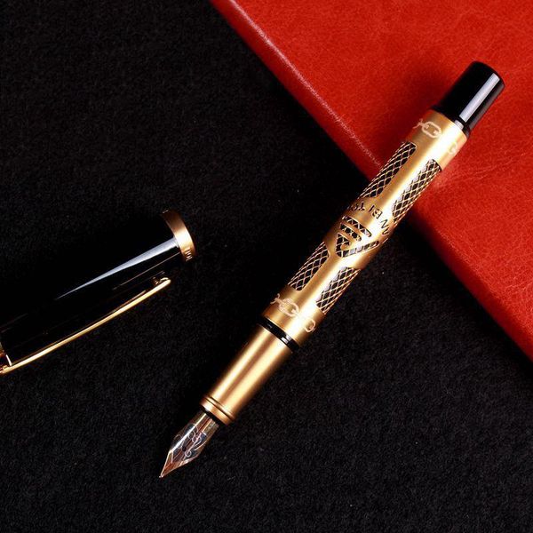 1pcs business fountain pen luxury office writing signing calligraphy ink nib pens high-end gift stationary supplies
1pcs business fountain pen luxury office writing signing calligraphy ink nib pens high-end gift stationary supplies