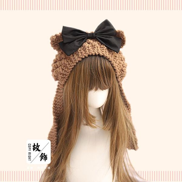 other event & party supplies 2021 japanese sweet cute soft sister knitted hat girl handmade bowknot bear ears earmuffs autumn winter women
other event & party supplies 2021 japanese sweet cute soft sister knitted hat girl handmade bowknot bear ears earmuffs autumn winter women