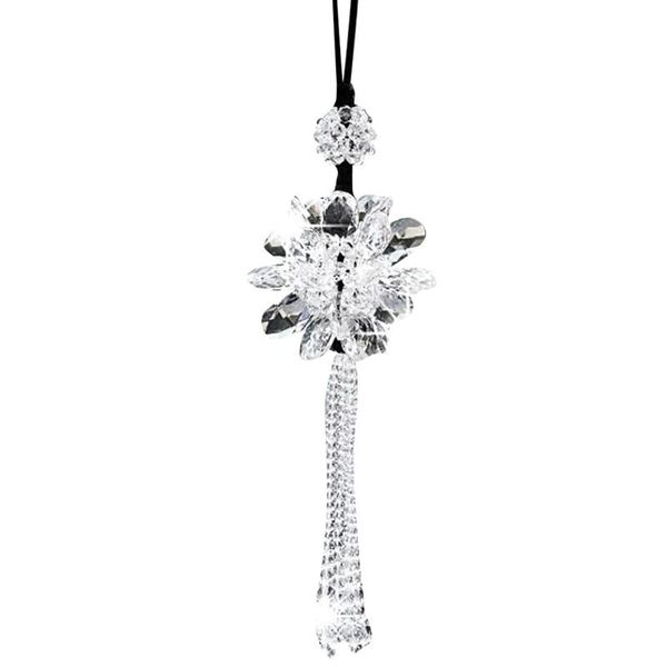 car accessories crystal flower ornaments rearview mirror pendant decoration interior decorations
car accessories crystal flower ornaments rearview mirror pendant decoration interior decorations