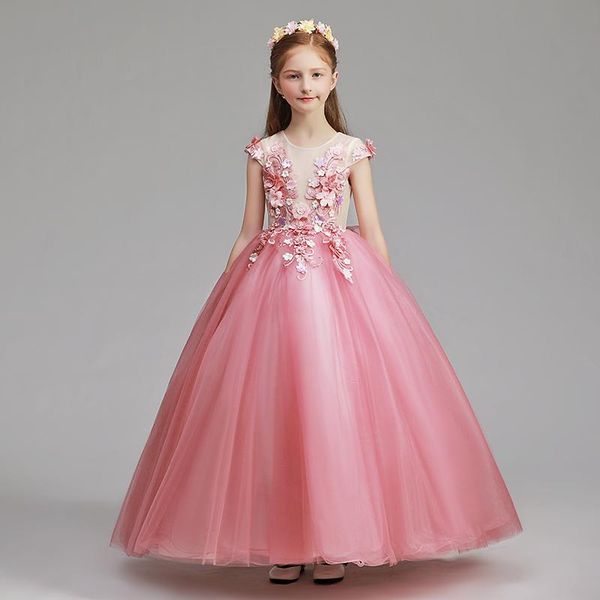 girl's dresses ball gown o-neck short sleeves empire floral print floor-length kids party communion girl for weddings dh142, Red;yellow
girl's dresses ball gown o-neck short sleeves empire floral print floor-length kids party communion girl for weddings dh142, Red;yellow