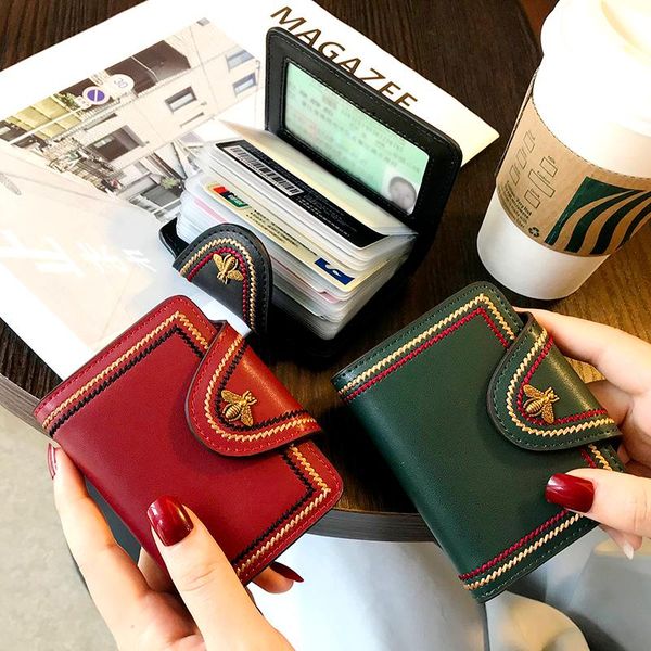 card holders doranmi cow leather holder women id bag 2021 designed genuine short wallet female sb908, Brown;gray
card holders doranmi cow leather holder women id bag 2021 designed genuine short wallet female sb908, Brown;gray