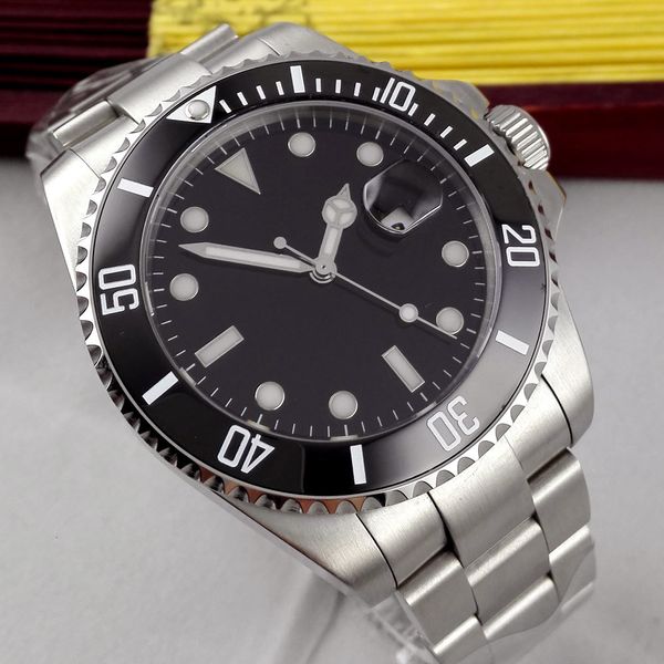 40mm sterile dial sapphire glass luminous date nh35 automatic movement while watching, Slivery;brown
40mm sterile dial sapphire glass luminous date nh35 automatic movement while watching, Slivery;brown