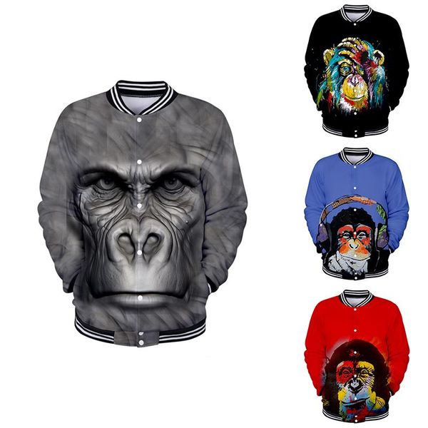 men's jackets orangutan funny cool 3d baseball jacket coat fashion men women hoodie sweatshirts long sleeve homme hoodies, Black;brown
men's jackets orangutan funny cool 3d baseball jacket coat fashion men women hoodie sweatshirts long sleeve homme hoodies, Black;brown