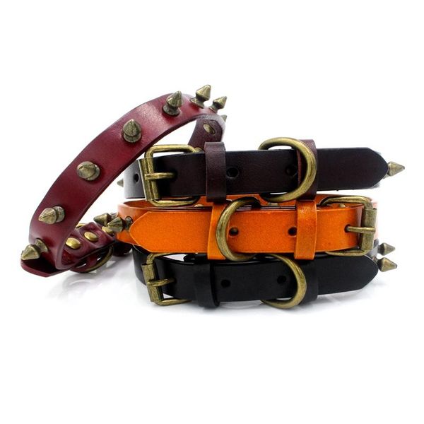 dog collars & leashes personalized collar pu leather padded pet anti-bite spike neck ring rivet retro for small medium large dogs
dog collars & leashes personalized collar pu leather padded pet anti-bite spike neck ring rivet retro for small medium large dogs