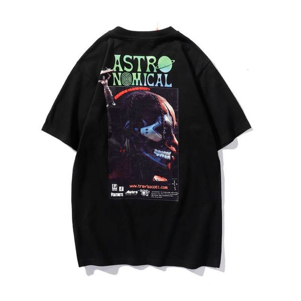 fashion men's t-shirt travis scott brand running peripheral short sleeve and women's lovers printed tee backing, White;black
fashion men's t-shirt travis scott brand running peripheral short sleeve and women's lovers printed tee backing, White;black