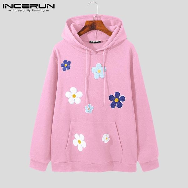 men's hoodies & sweatshirts men flower patchwork hooded long sleeve streetwear pockets 2021 autumn workout casual pullover s-5xl inceru, Black
men's hoodies & sweatshirts men flower patchwork hooded long sleeve streetwear pockets 2021 autumn workout casual pullover s-5xl inceru, Black