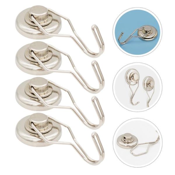 4pcs heavy duty magnet swivel hooks refrigerator magnetic hanger for home kitchen & rails
4pcs heavy duty magnet swivel hooks refrigerator magnetic hanger for home kitchen & rails