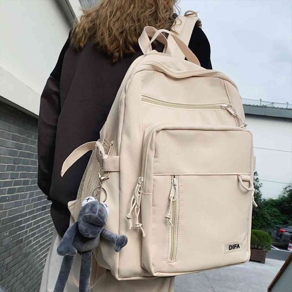 double deck waterproof nylon women backpack female multi pocket laptravel bag college schoolbag
double deck waterproof nylon women backpack female multi pocket laptravel bag college schoolbag