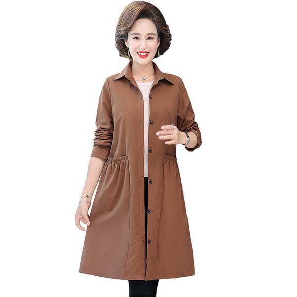 casual dresses 2021 spring autumn women trench coat fashion plus size female mid-length thin windbreaker office ladies outerwear 5, Black;gray
casual dresses 2021 spring autumn women trench coat fashion plus size female mid-length thin windbreaker office ladies outerwear 5, Black;gray