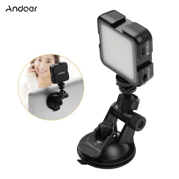 andoer led video conference lighting kit mini light color temperature 6000k with 3 cold shoe mounts + suction cup mount flash heads
andoer led video conference lighting kit mini light color temperature 6000k with 3 cold shoe mounts + suction cup mount flash heads