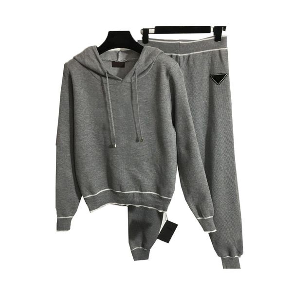 luxury knitted hooded tracksuits long sleeve sportswear hoodies sweater elastic waist pants knit fitness suit, Gray
luxury knitted hooded tracksuits long sleeve sportswear hoodies sweater elastic waist pants knit fitness suit, Gray