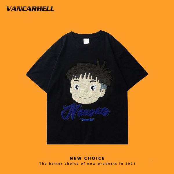 tee polo inschao 2021 t-shirt animation face embroidery design hiphop summer student trend lovers wear men and women, White;black
tee polo inschao 2021 t-shirt animation face embroidery design hiphop summer student trend lovers wear men and women, White;black