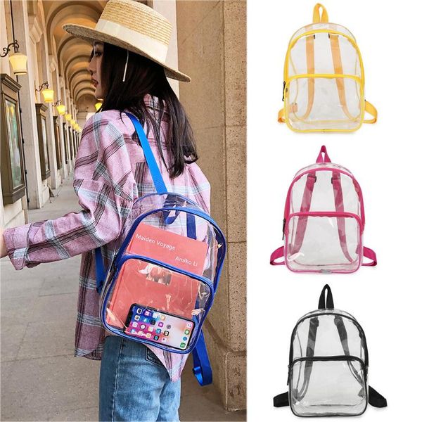 waist bags 4# backpack women fashion clear transparent versatile sequins multi-purpose student bag teenage girls shoulder bookbag
waist bags 4# backpack women fashion clear transparent versatile sequins multi-purpose student bag teenage girls shoulder bookbag