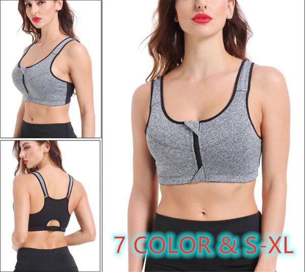 bras front zipper sports without steel ring close yoga fitness shockproof running ladies non-marking underwear beauty vest, Red;black
bras front zipper sports without steel ring close yoga fitness shockproof running ladies non-marking underwear beauty vest, Red;black